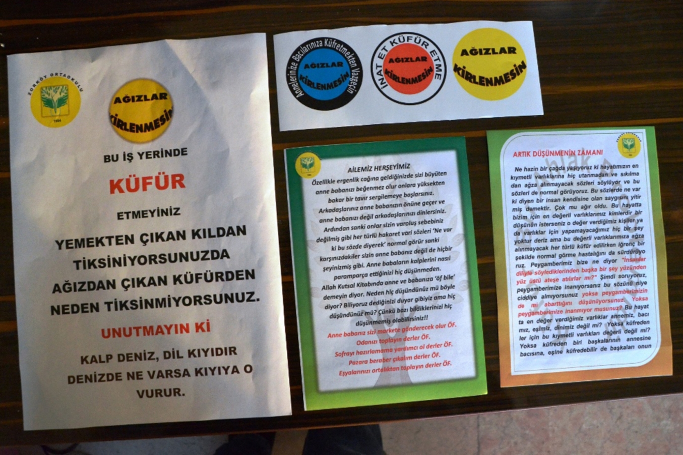 Çirkin sözlerle mücadele projesi başlatıldı Çirkin sözlerle mücadele projesi başlatıldı